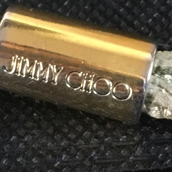 JIMMY CHOO Metallic Gold Lambskin & Silver and Gold Stars Continental Zip Wallet - Picture 16 of 17